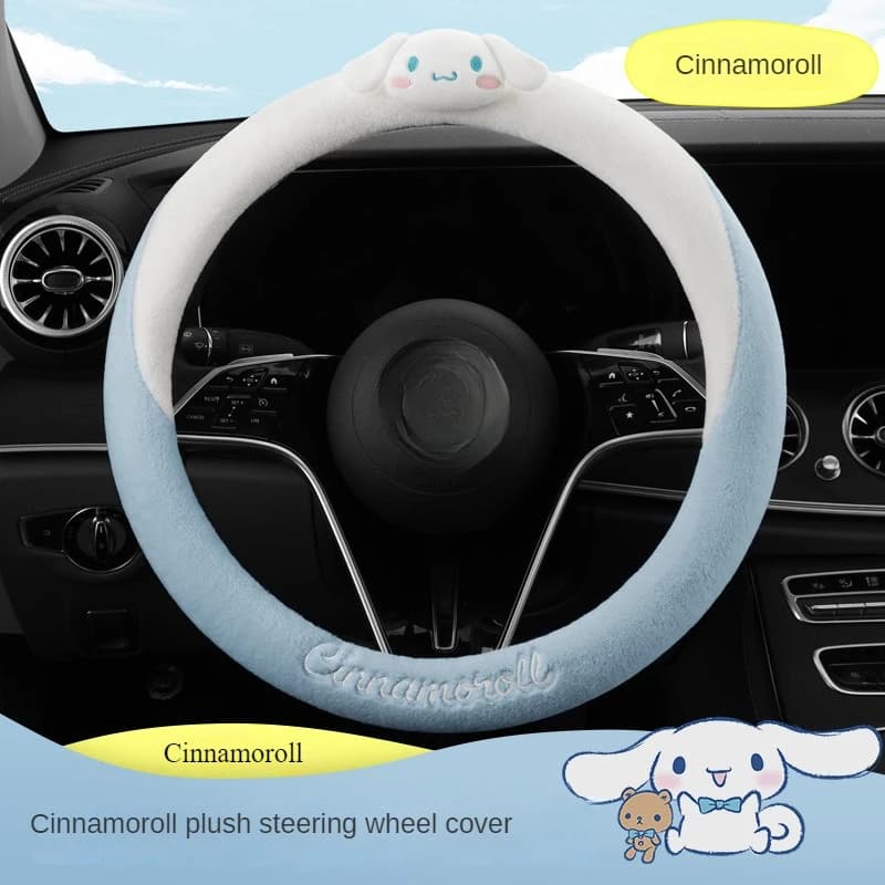 Coprivolante Sanrio Kawaii My Melody, Cinnamoroll, Anime Cartoon, Carino, Alla Moda, Raffinato, Coprivolante Invernale in Peluche