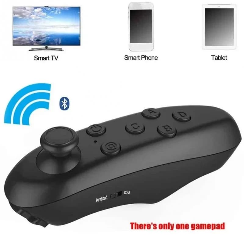 Update wireless gamepad Bluetooth VR remote control for Android smartphone Joystick E-book Game Pad 3D VR glasses control