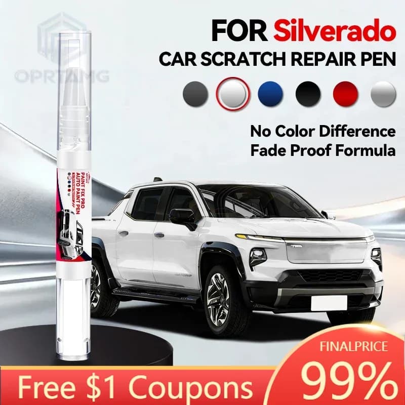 Purpose Vehicle For Chevrolet Silverado 1999-2025 T1XX Ultium BT1 Paint Repair Pen Touch Up Scratch Remover DIY Auto Accessories