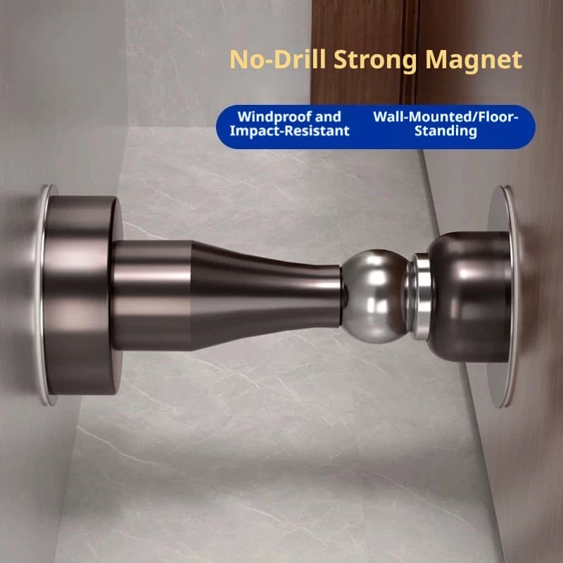 Heavy Duty Magnetic Door Stopper/Home Furniture Door Hardware Fitting Accessory Tool Component Part Equipment Kit Set New Part C