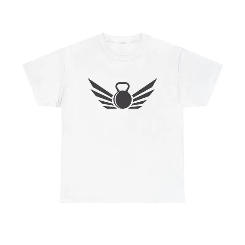 Fly High Fitness T Shirt palestra allenamento motivazione forza kettlebell ali art