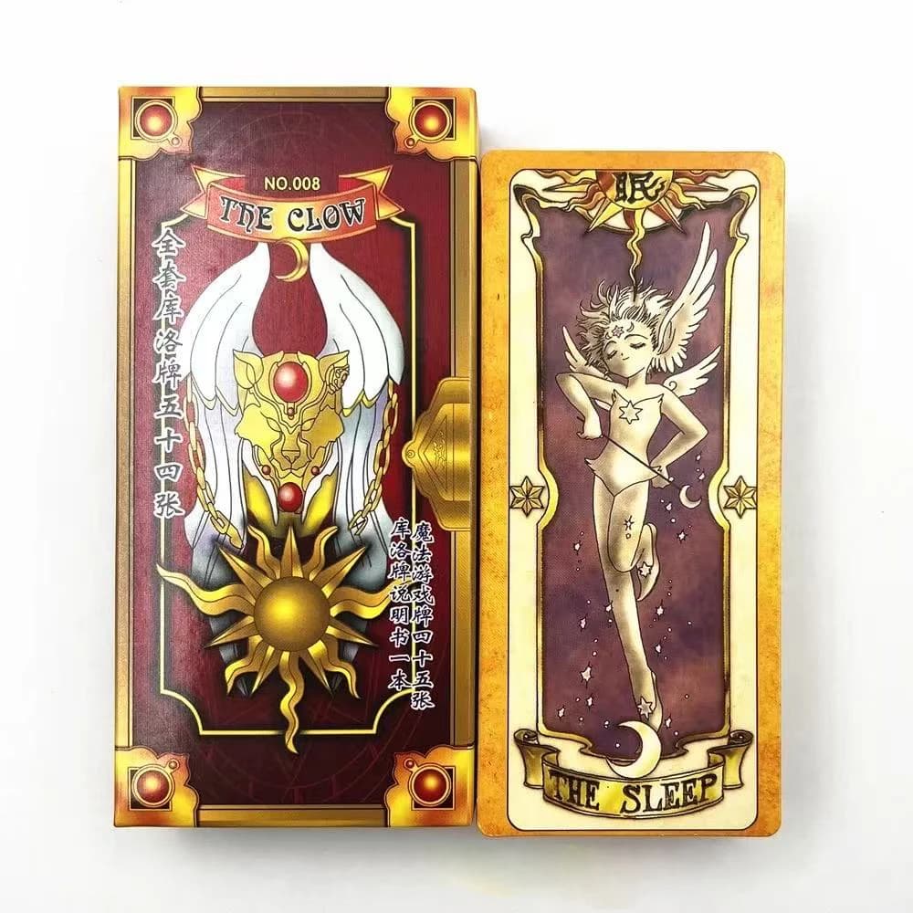 Anime Cosplay Card Captor Sakura KINOMOTO Clow Cards Tarocchi Prop Carta da poker Divertente per la famiglia Amico Festa di Natale Accessori