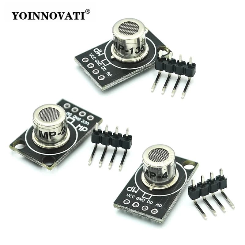 Combustible Gas Smoke Detector Module MP-2 MP-3B MP-4 MP-5 MP-8 MP-135 Semiconductor Sensor for Methane LPG Propane Alarm System