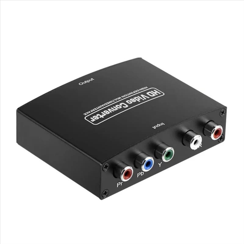 Componente da Ypbpr a HDMI convertitore HD compatibile con HDMI convertitore compatibile Ypbpr + L/Raudio a HDMI