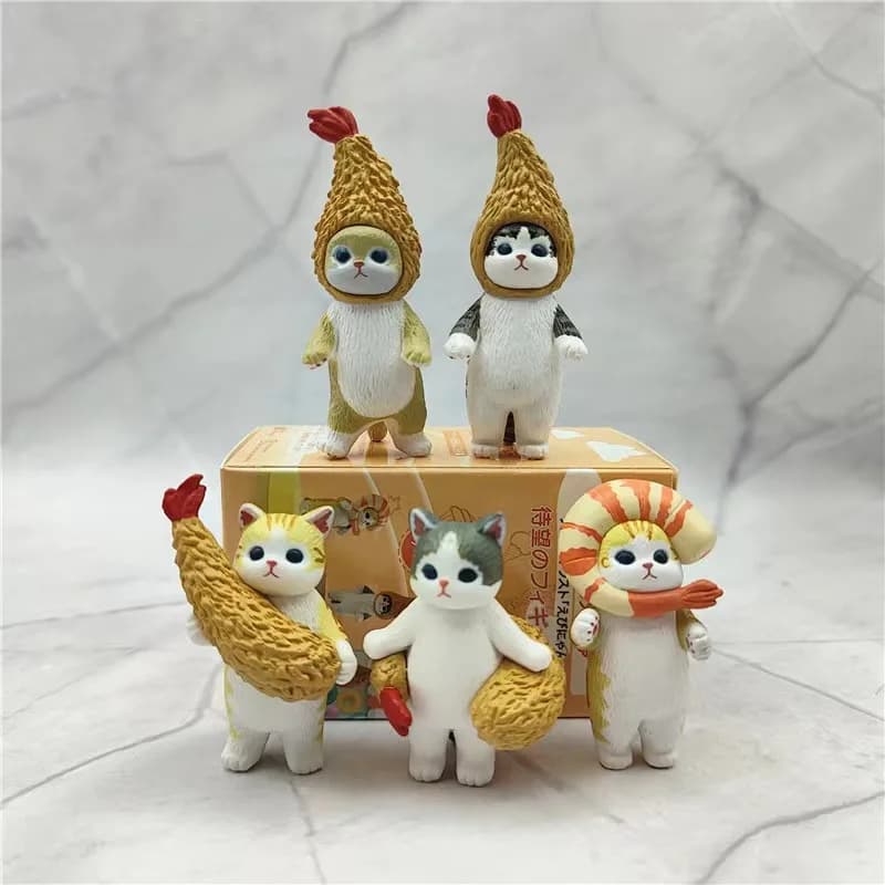 Figura anime Mofusand Shrimp Cat - Design unico per veri anime e amanti dei gatti