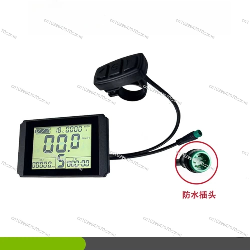 Accessori per Modifica Bicicletta Elettrica e Scooter: Batteria al Litio, Contatore Intelligente, Connettore SM Impermeabile Opzionale