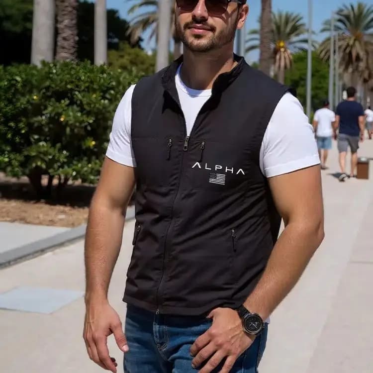 Nuovi gilet casual da uomo primaverili da esterno Gilet da pesca traspirante impermeabile estivo da uomo Giacca da uomo alla moda autunnale