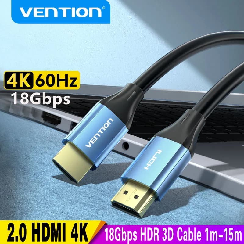 Vention Cavo HDMI 4K 2.0 Cavo 10m 15M per PS4 Xiaomi Box Cavo audio HDMI Interruttore Splitter per TV Splitter HDMI Cavo video HDMI