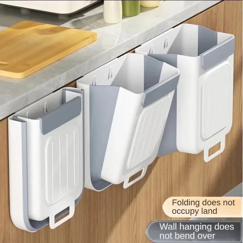 Cestino della spazzatura da cucina Bidone per il riciclo Pattumiera Risparmia spazio Sensore automatico Bidone della spazzatura Rifiuti alimentari Durevole Addensare Zaino organizzatore