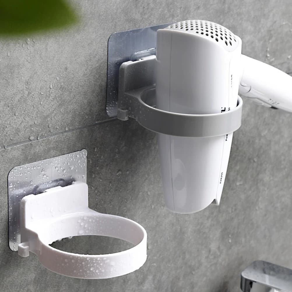 Simple wall hair dryer holders Wall holders Wall holders ABS holders Toilet hairdryer