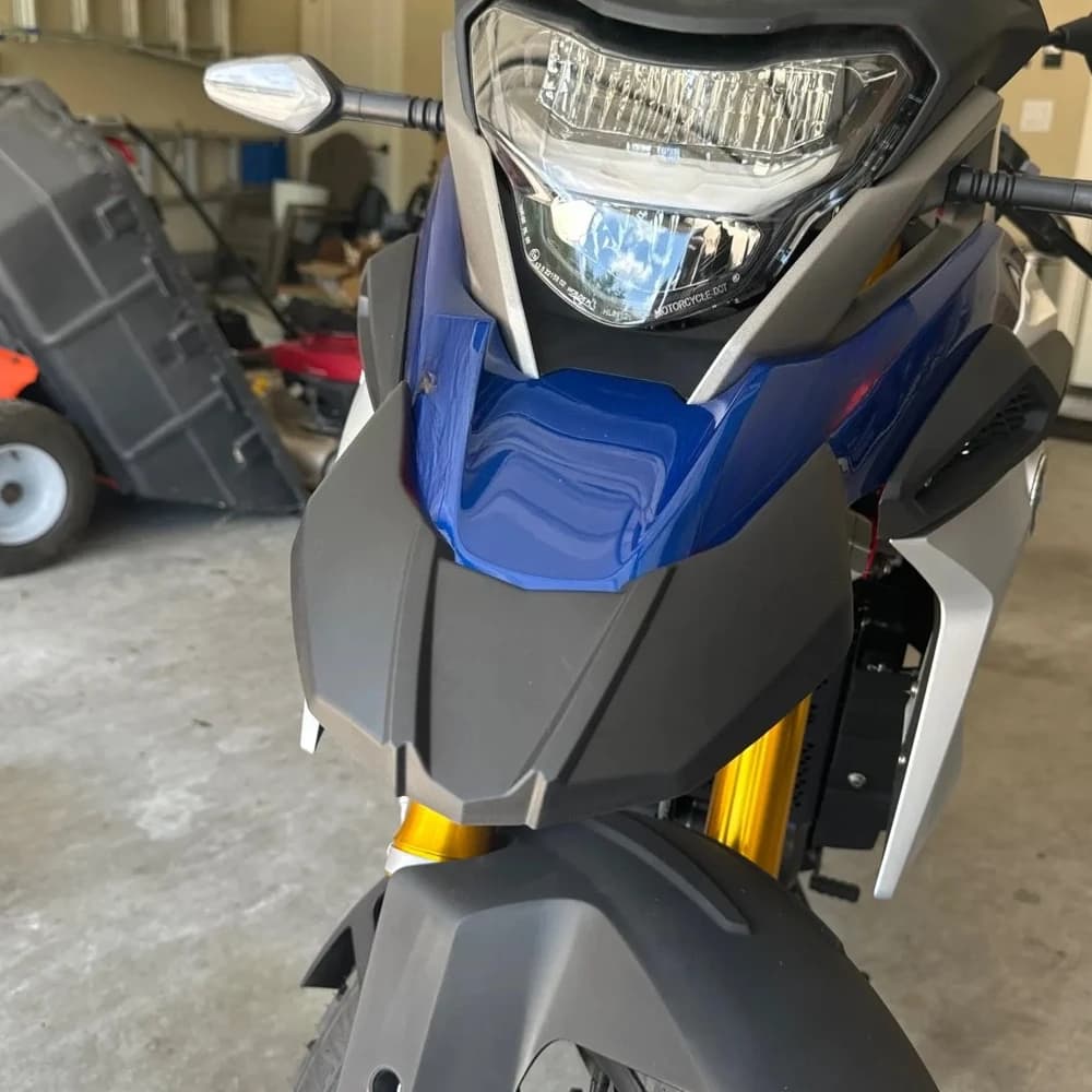Moto Parafango Anteriore Becco Estensione Ruota Carena Copertura Per BMW G310GS G310 GS 2017 2018 2019 2020
