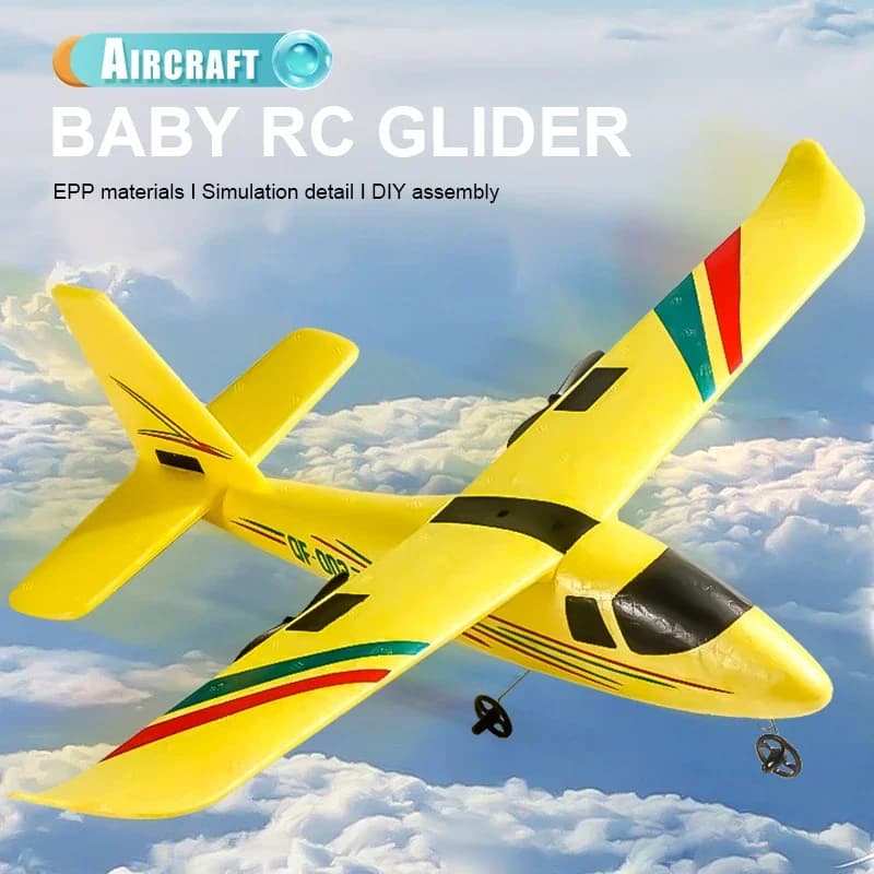 QF002 RC Schiuma Aereo Telecomando Ala fissa EPP Aereo Assemblaggio fai da te Bambini Modello di aviazione Giocattoli per ragazzi Gioco all'aperto