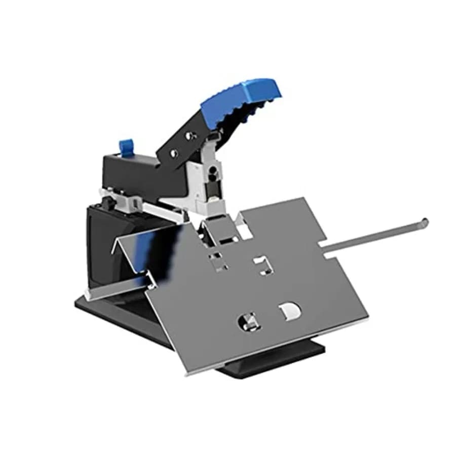 Cucitrice Manuale a Punto Sella per Lavori Pesanti, Rilegatrice Manuale con Capacità Massima di 3000 Punti Spessore 6,5 mm per ufficio