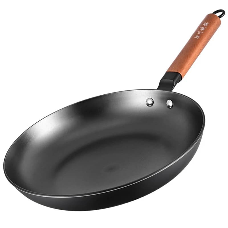 Cast iron pan, non-stick pan Wok frying pan not covered kitchen pots for gas stoves and induction stoves