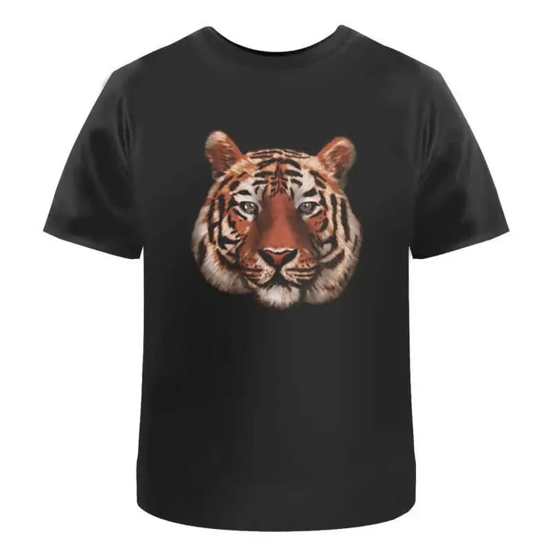 Maglietta in cotone con faccia di tigre Ta026759