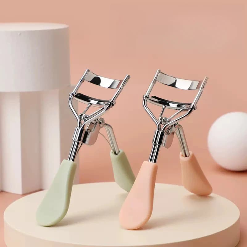 Silicone Sleeve Piegaciglia Practical Folding Bigodino Wide-angle Suitable for modeling portable eyelash clips for beginners
