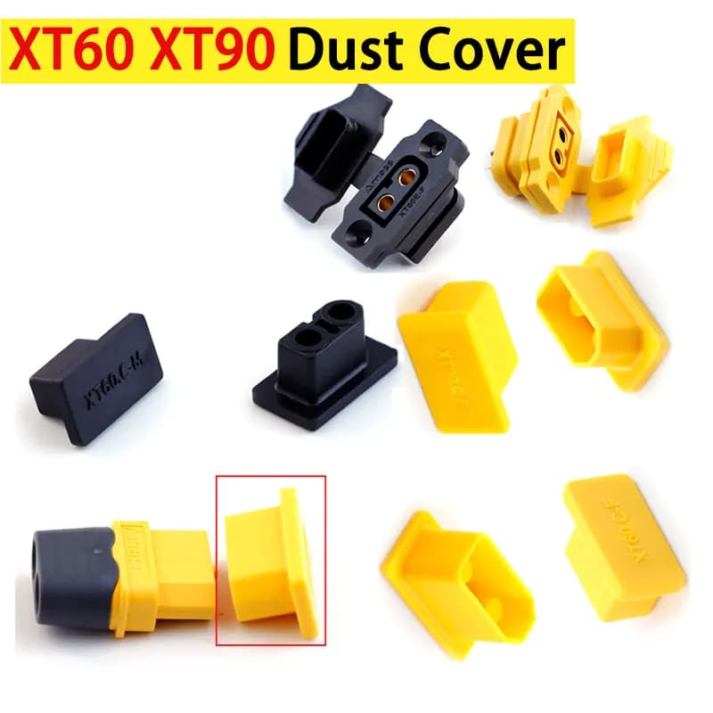 Waterproof XT90 XT60 Air Model Dust Cover Universal Dust Cover Lithium Battery Connector Female Male Plug