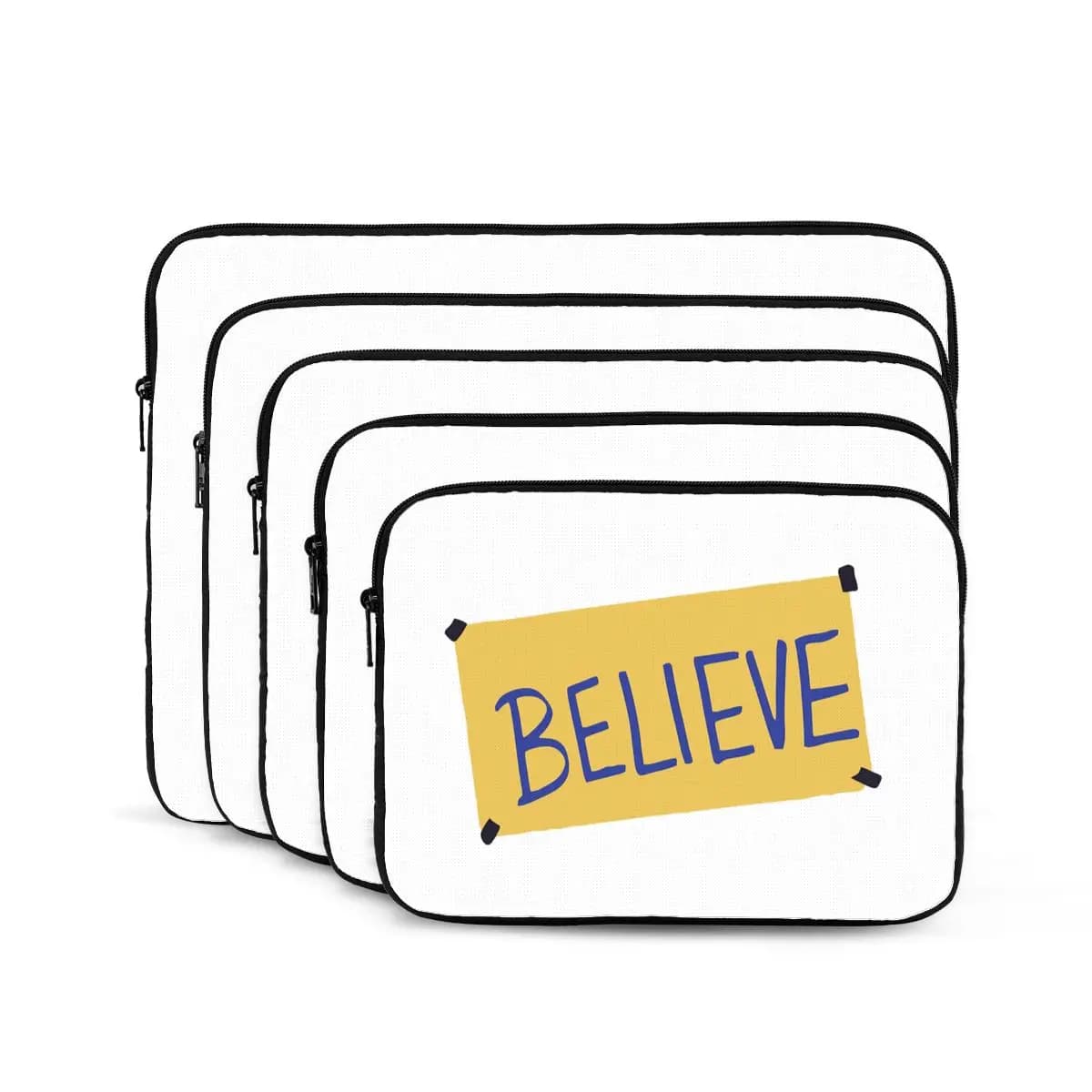 Ted Lasso-Believe Borsa per laptop per notebook Custodia per custodia per notebook da 10 12 13 15 17 pollici Custodia antiurto per tablet