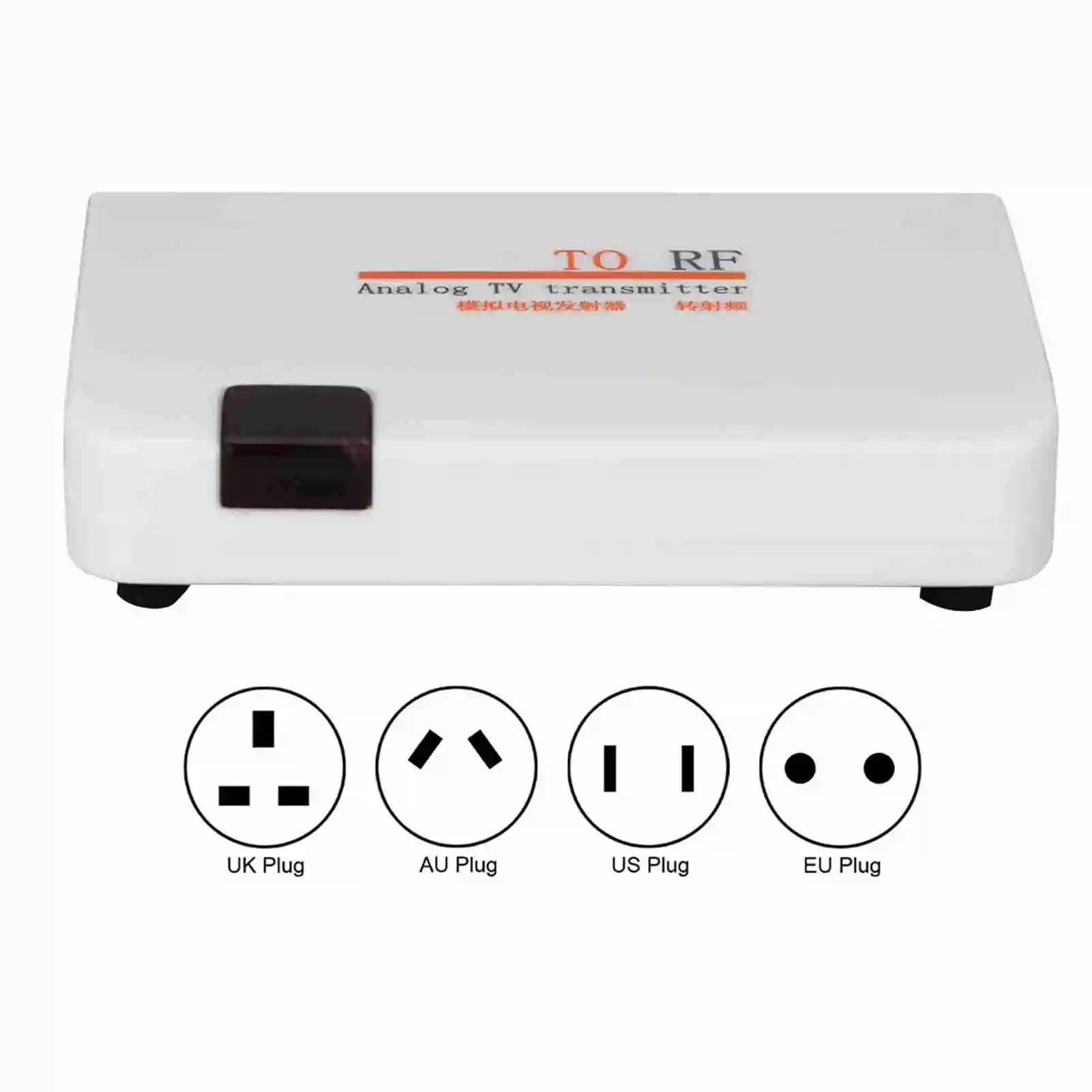 Coaxial Converter Adapter Box from HDMI to RF Support 480I/480P/576I/576P/720P/720I/1080I/1080P Signal Converter Box