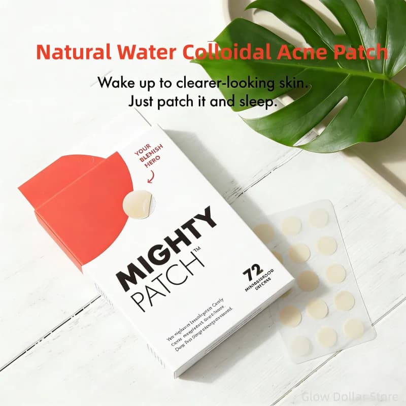 Mighty Patch Original: Hydrofoli and Acne Hinges, Disposable Night Stickers for Face Skin