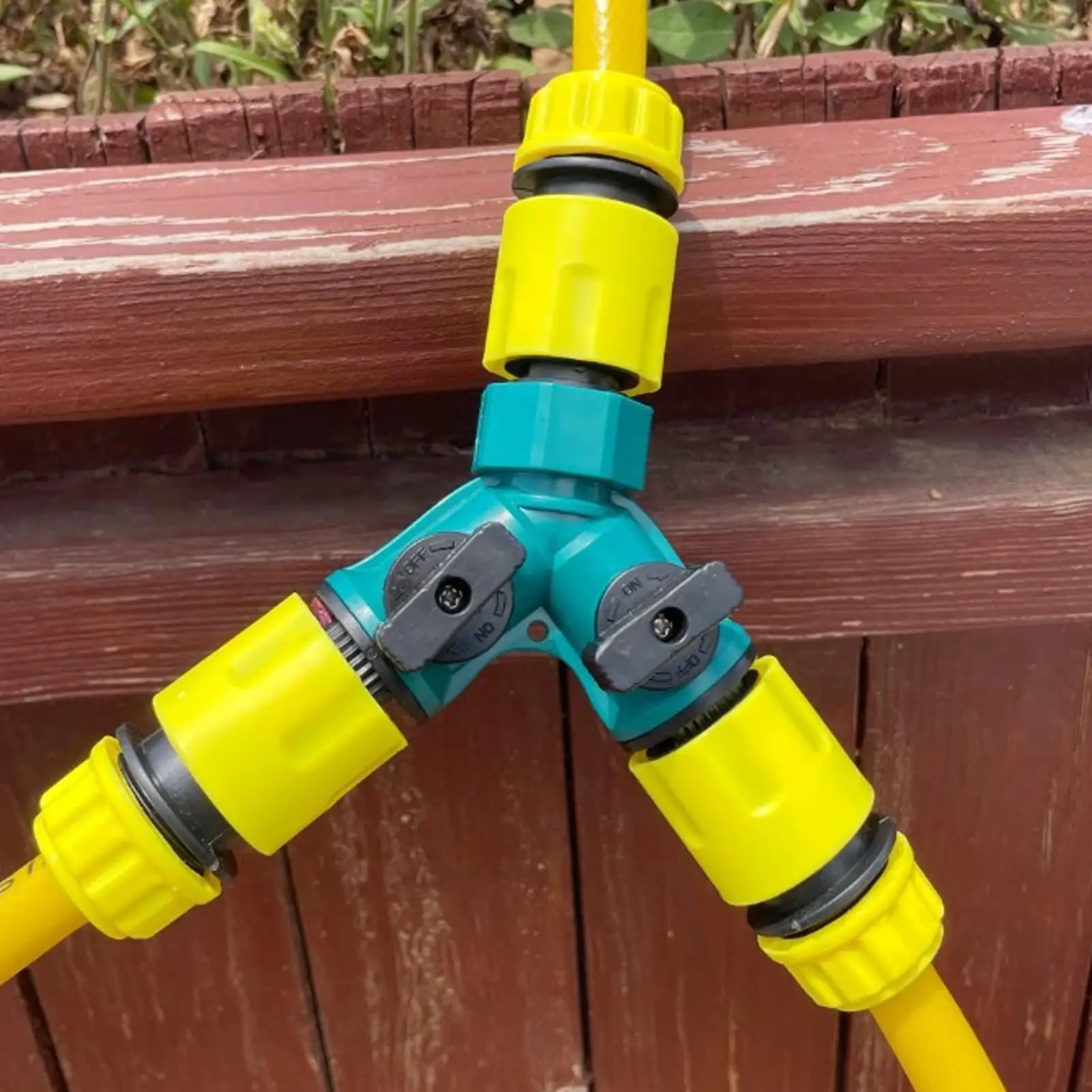 Prolunga splitter per tubo dell'acqua Connettore per tubo dell'acqua Splitter per rubinetto per tubo da giardino a tenuta stagna per produzione agricola
