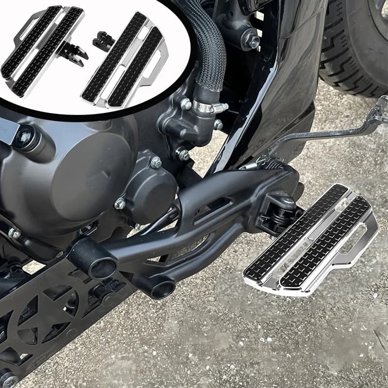 Poggiapiedi Anteriori e Posteriori per Moto Harley Softail Slim Low Bob Fat Boy Breakout Deluxe FXLR FLFB FLDE FXFBS 2018-2022