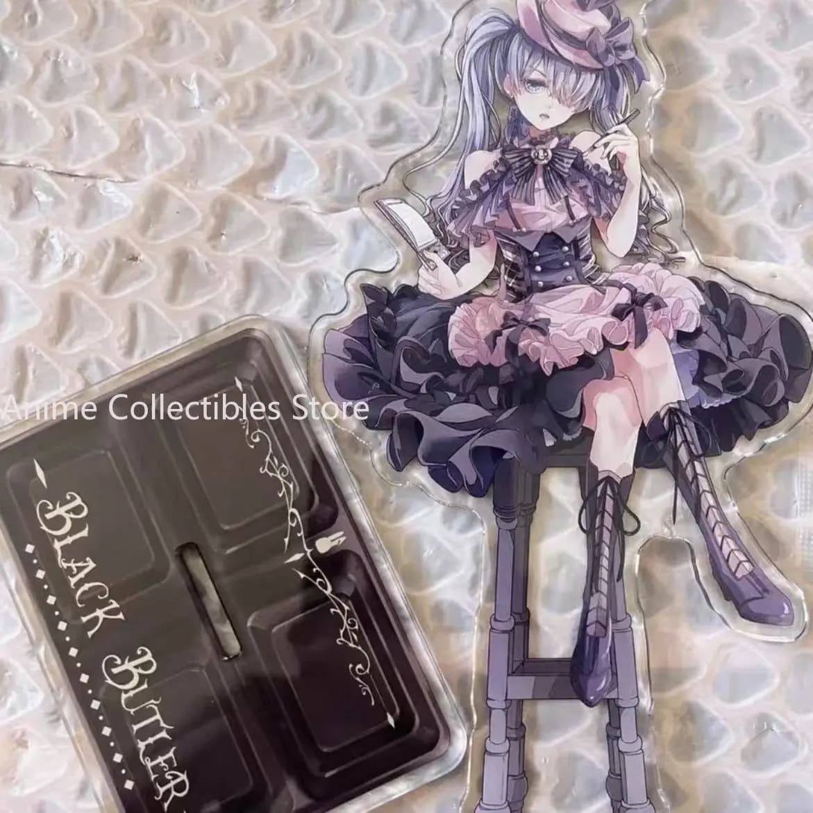 Statuetta in Acrilico di Black Butler, Modellino Anime, Ornamento da Scrivania, Decorazione da Collezione