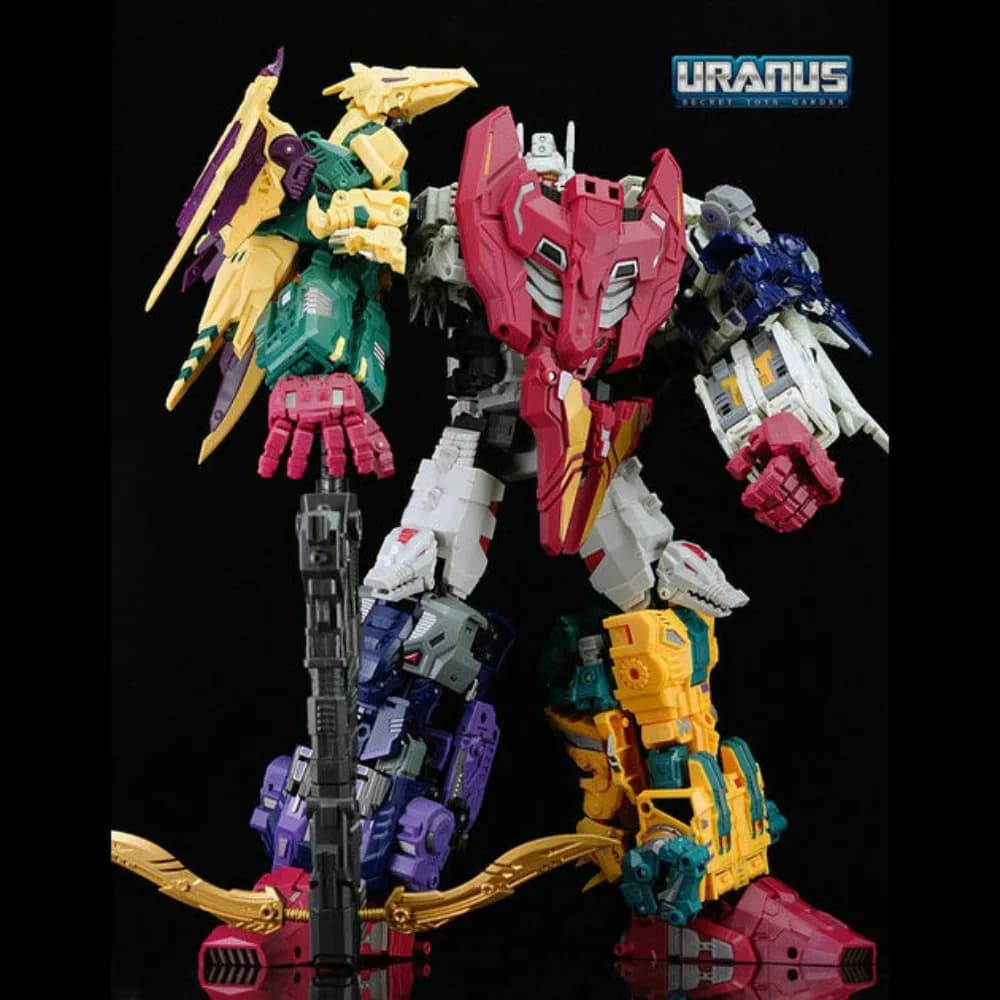 Giocattoli Unici: Action Figure Robot Trasformabile Abominus Hun-Gurrr Blot Cutthroad Rippersnapper Sinnertwin