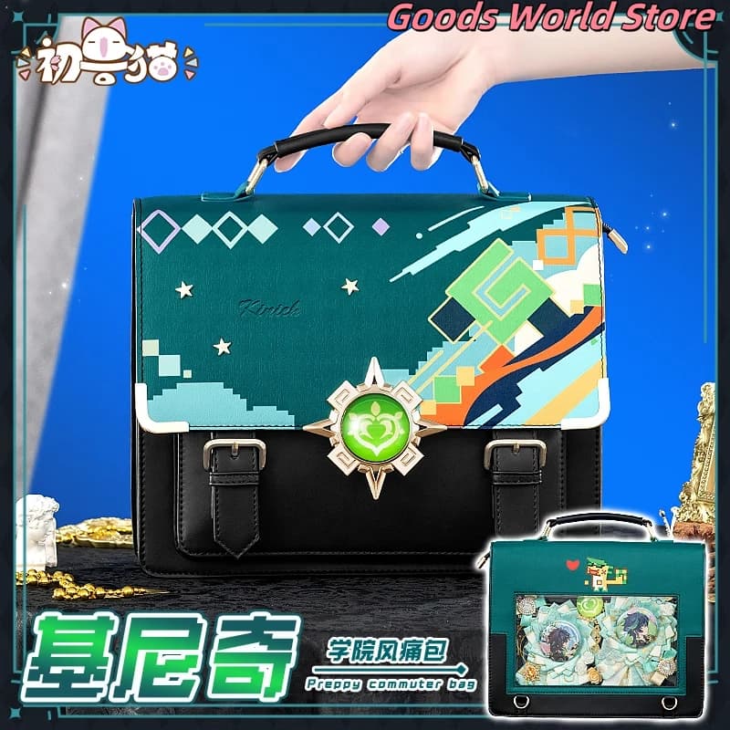 In stock Kinich Wanderer Scaramouche Yaemiko Twenty Hutao Bag Genshin Impact Costume Cosplay Gift Hallowee