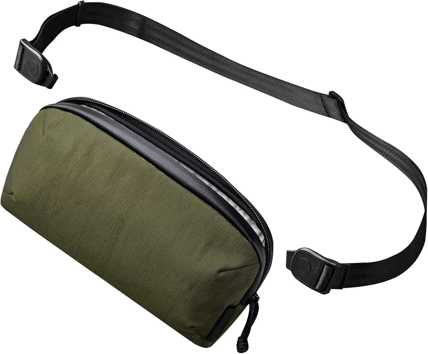 Borsa a tracolla da 0,7 litri con slot per carte RFID, porta passaporto, borsa da viaggio resistente alle intemperie