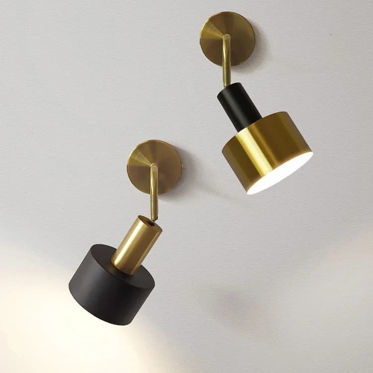 Lampada da parete moderna da comodino, lampada da lettura, camera da letto, sfondo, torcia da parete, lampada da parete, specchio da bagno, luce frontale