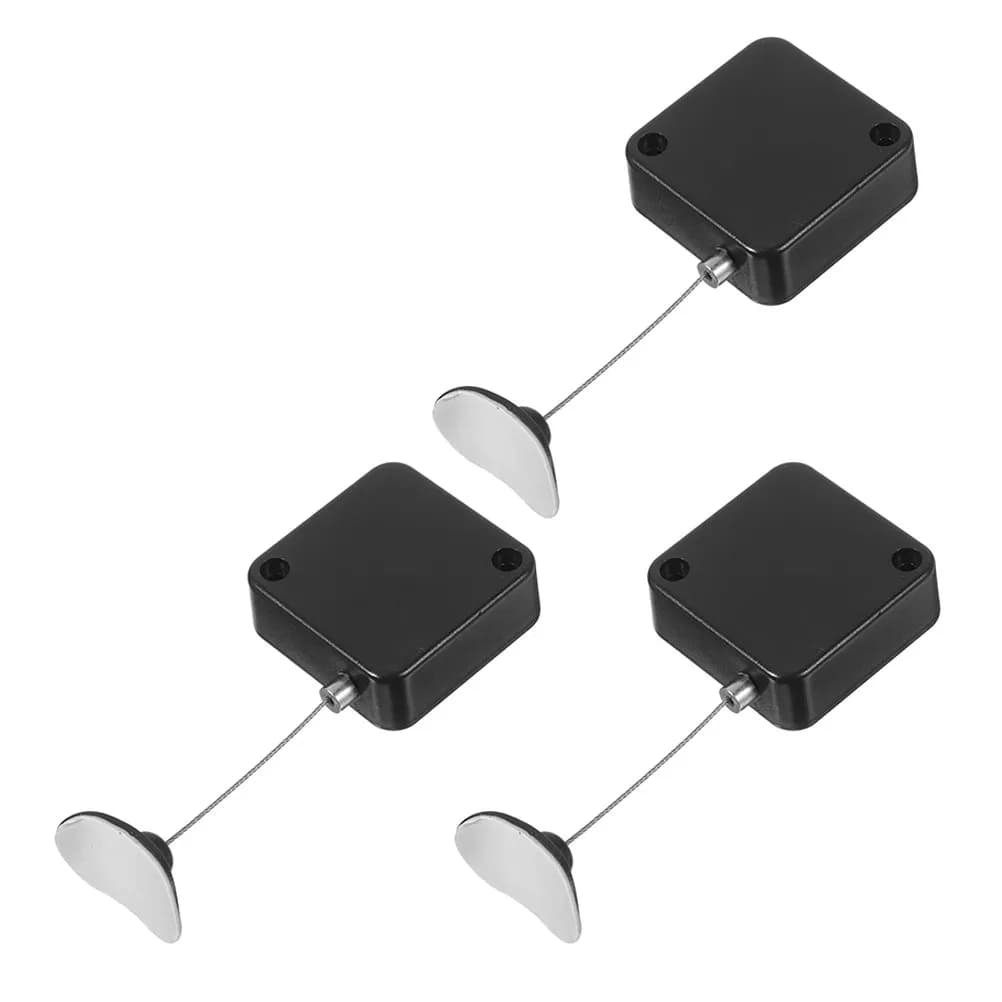 1Set Retractable Remote Control Security Cable Lock Anti-Loss Steel Wire Rope Tether for Bicycle Motorcycle Luggage Outdoor