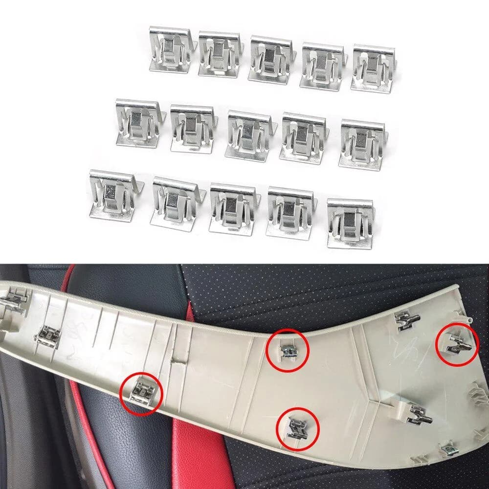 10/20Pcs Universal Car Fasteners Car Dashboards DVD Interior Trim Plate Fixed Iron Clip Buckle Auto Accessories