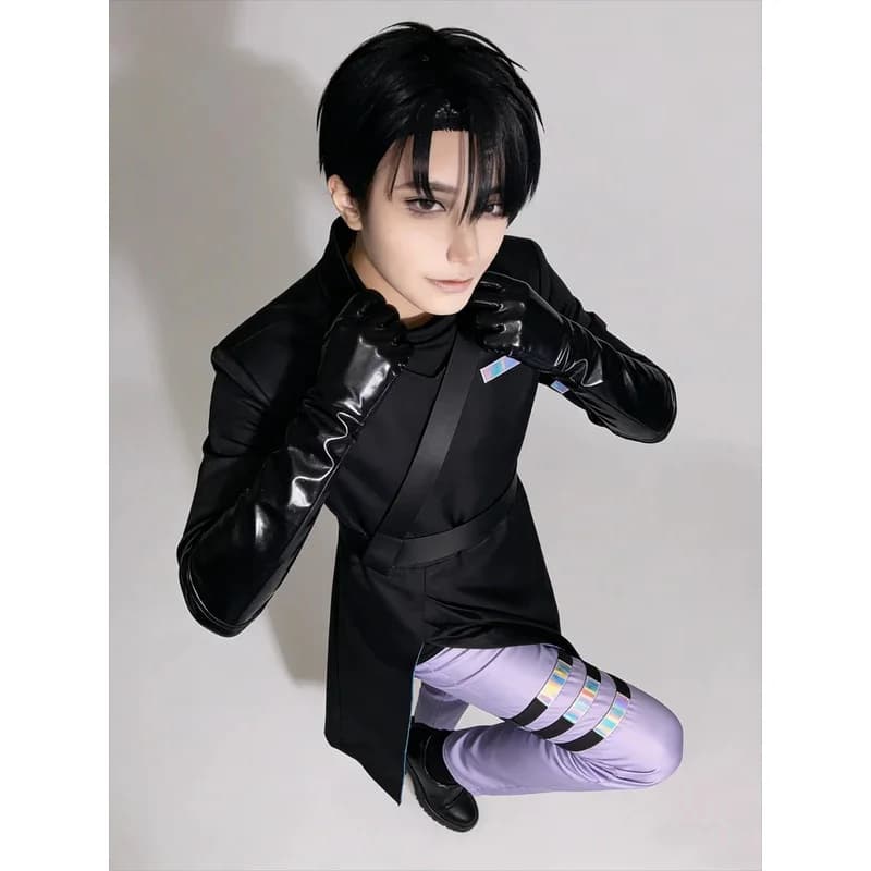 COSAnime Alien Stage Ivan Cosplay Costume Full Set Coat Pants Belt Accessories Halloween Christmas Party Outfit