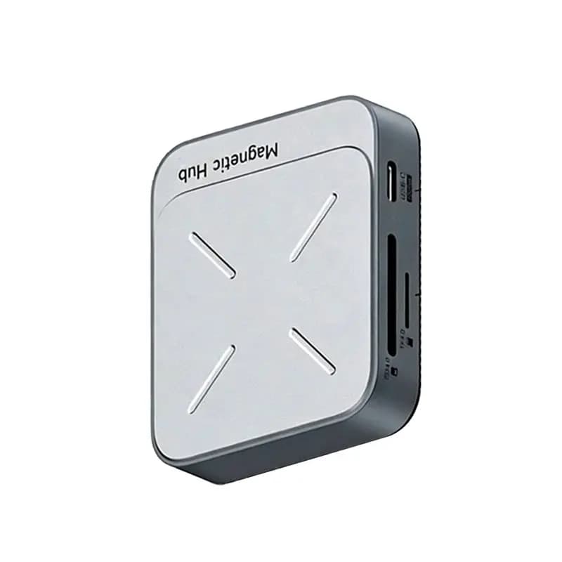 Lettore di schede magnetiche UHS-II SD4.0 312MB/S USB-C per schede di memoria SD MicroSD TF, hub magnetico per laptop e telefono