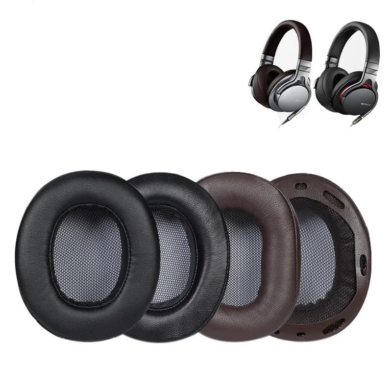 Cuscinetti auricolari di ricambio per Sony MDR 1A MDR 1ADAC accessori per cuffie auricolari cuffie cuscino per l'orecchio parti di riparazione copertura in Memory Foam