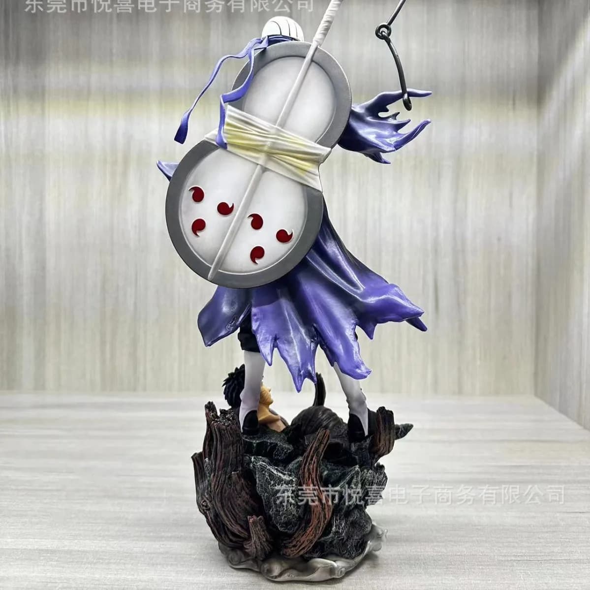 Nuovo Prodotto Popolare 2026: Statuetta Naruto in Posa Eretta, Gigante Onda Uchiha, Modello Anime a Doppia Testa, Decorazione da Scrivania, Ornamento, Regalo
