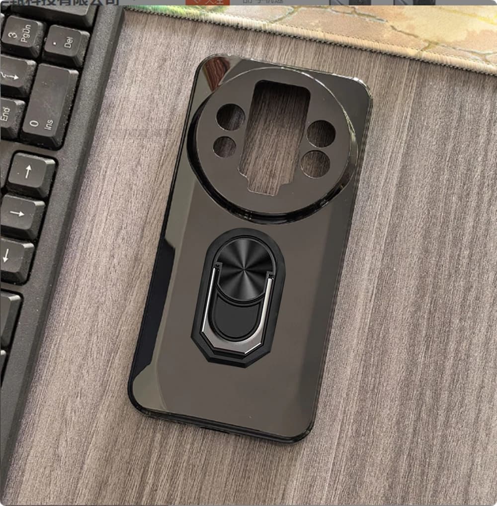 For Oukitel WP200 Pro 6.7" Back Finger Ring Soft TPU Silicone Case On OukitelWP200Pro WP200Pro Bracket Phone Cover