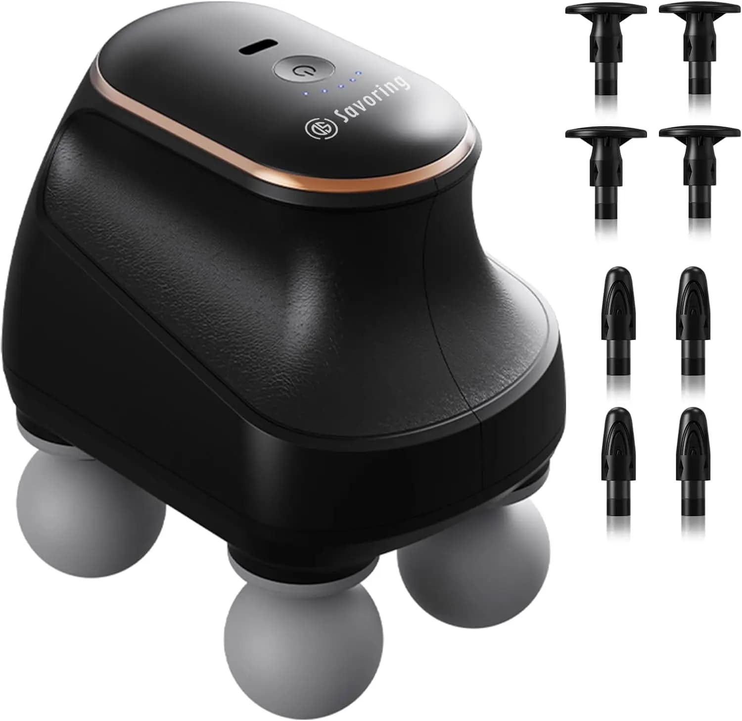 4 Head Muscular Massage Gun, Mini Portable Electric Massage for Lift from Pain
