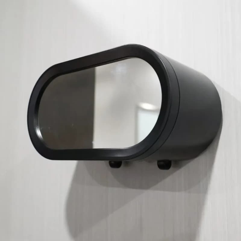 Portachiavi da Garage con Lampada a Specchio Infinito 3D (auto non inclusa) Organizzatore di Chiavi con Luce LED 8 Colori Illuminazione Appendi Chiavi