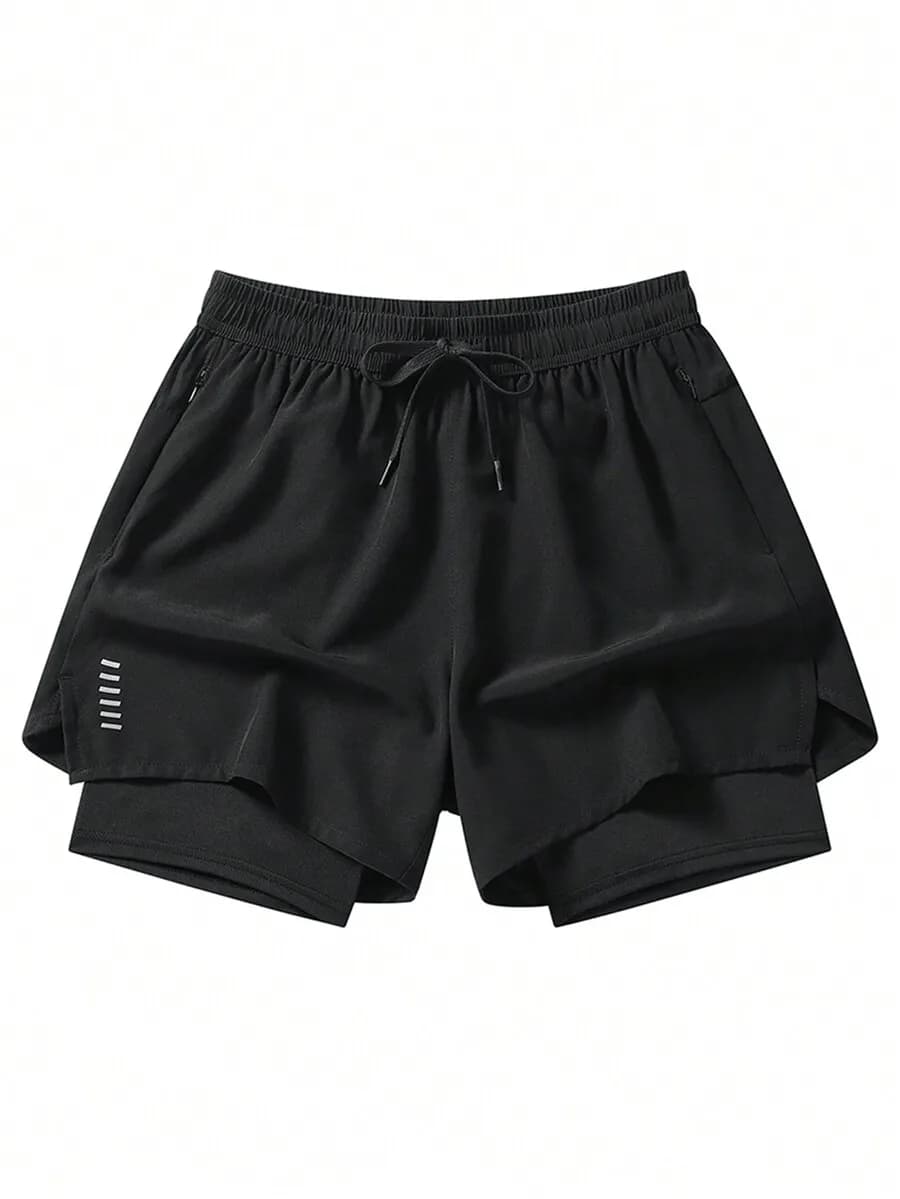 Pantaloncini da Uomo a Compressione ad Asciugatura Rapida, Traspiranti e Elasticizzati in 4 Direzioni
