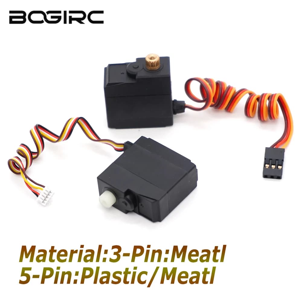 Servo Digitale Micro BOGIRC PDI-1171MG 17g 3.5kg con Ingranaggi in Metallo per Auto RC, Aeroplani, Robot, Elicotteri, Droni e Accessori
