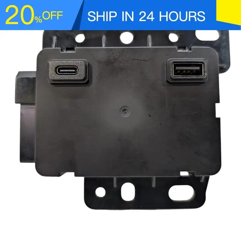 Car USB Hub Module Assembly 1522264-00 B Center Console Moudle for Tesla Model 3 Y 2017-2023 152226400B Custom Fit Replacement
