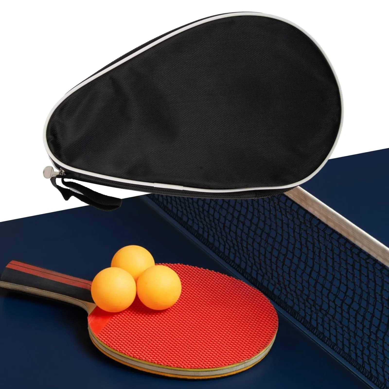 Bag Table Tennis Racket Dustproof Storage Bag Equipment Oxford Cloth Portable Rackets Cover For Indoor Games Brand New
