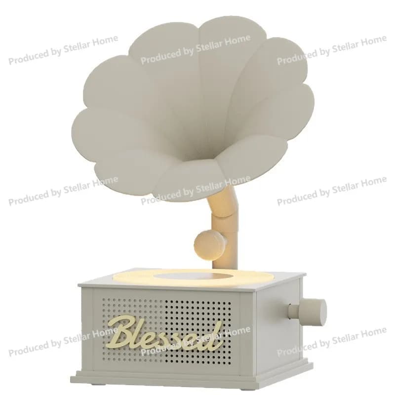 Little Lucky Giradischi audio Bluetooth Musica Mini scheda portatile wireless Registra altoparlante creativo da tavolo
