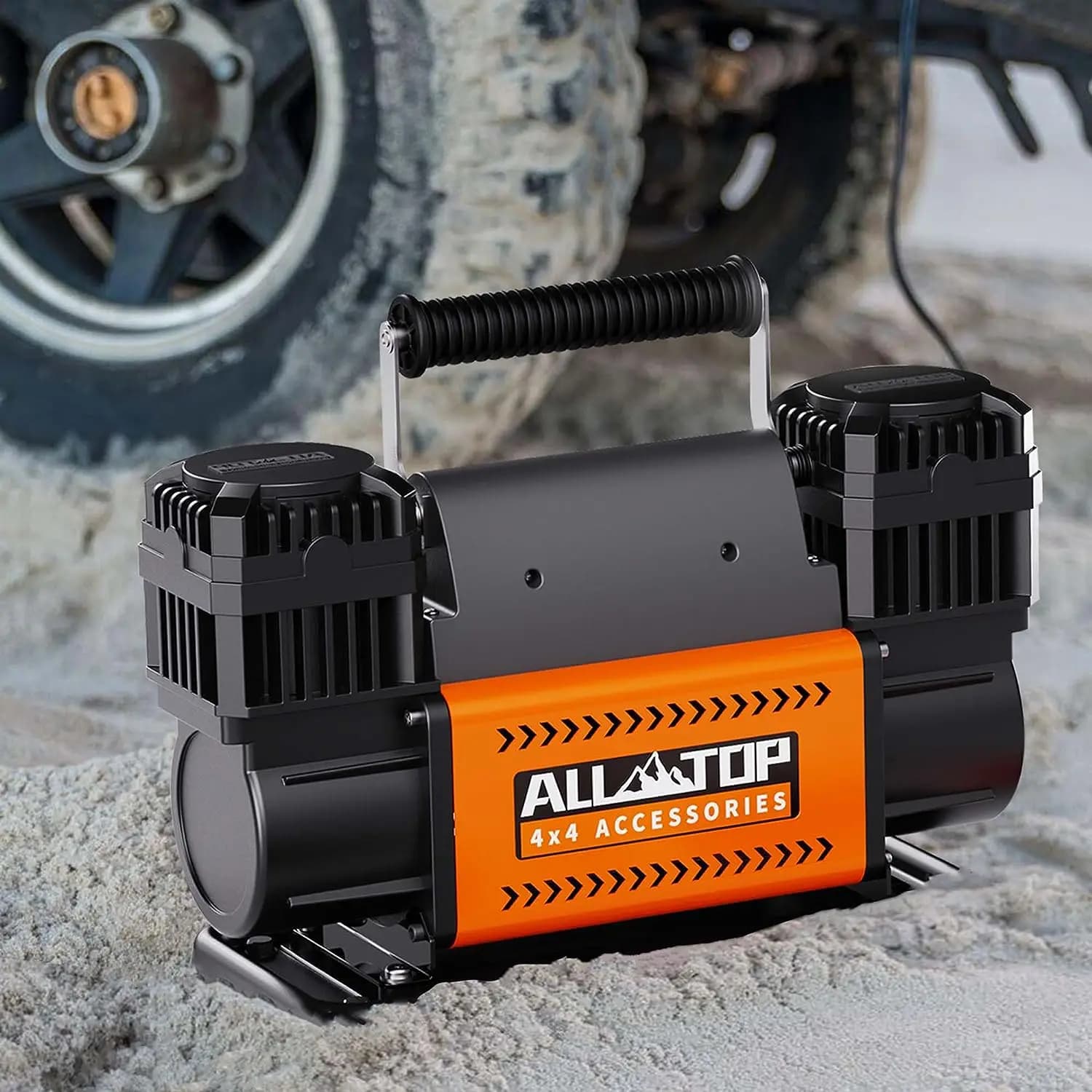 Avviatore di Emergenza Portatile e Compressore d'Aria 4WD per Veicoli Fuoristrada, Personalizzabile ODM/OEM, Prodotto in Cina