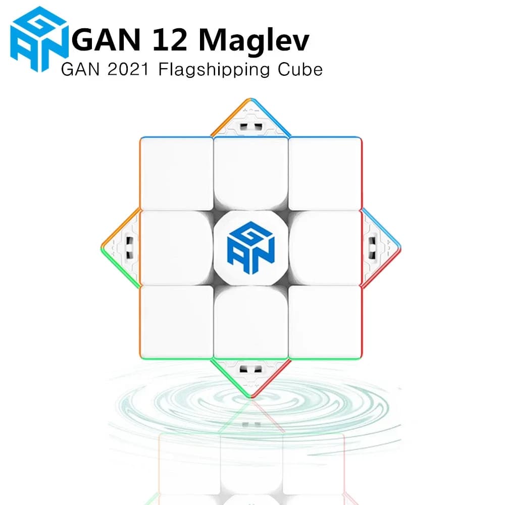[Picube] GAN 12 Maglev UV Cubo magico magnetico 3x3x3 Cubi Senza adesivo Gan12 Maglev Leap Magneti Puzzle Cubi di velocità GAN12Maglev