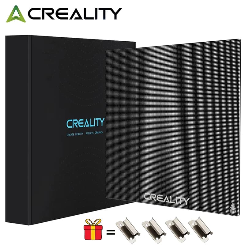 Creality Official Ender 3 Glass Bed 3D Printer Platform,235x235MM for Ender-3 V2/Ender-3 Pro/CR20/Ender-5/Ender-5 Pro