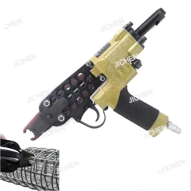 JCT SC760 SC7C SC7E Pneumatico Aria Tipo C Strumento Chiodo Maiale Anello Pinze Cucitrice C Anello Per Gabbia di Filo Recinzione Materasso chiusura