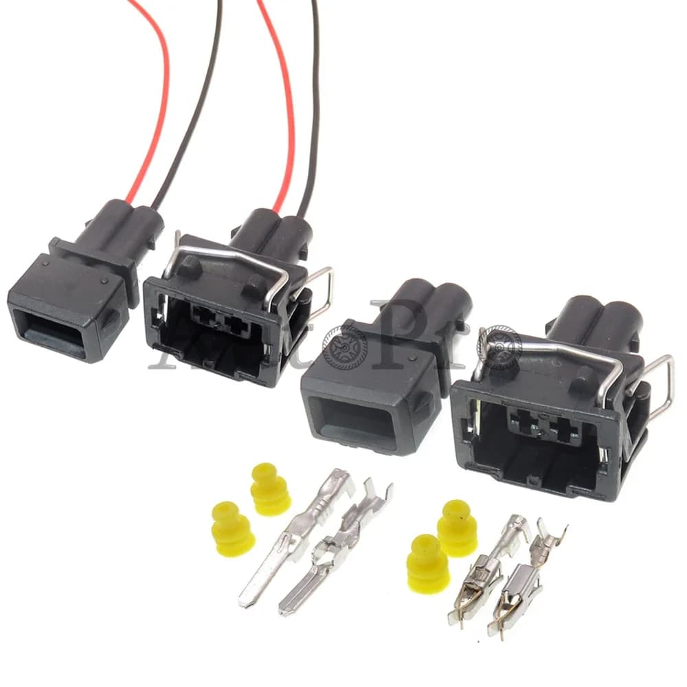 Set Adattatore Cavo Auto 2 Fori AC 357972762 357972752, Presa Maschio-Femmina per Fari Fendinebbia, Accessori Auto